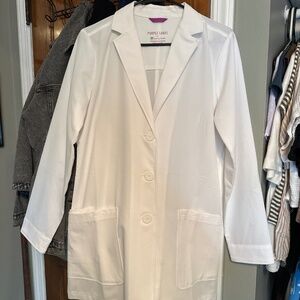 Purple label - Healing hands white coat 31”